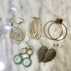 Five gorgeous earrings